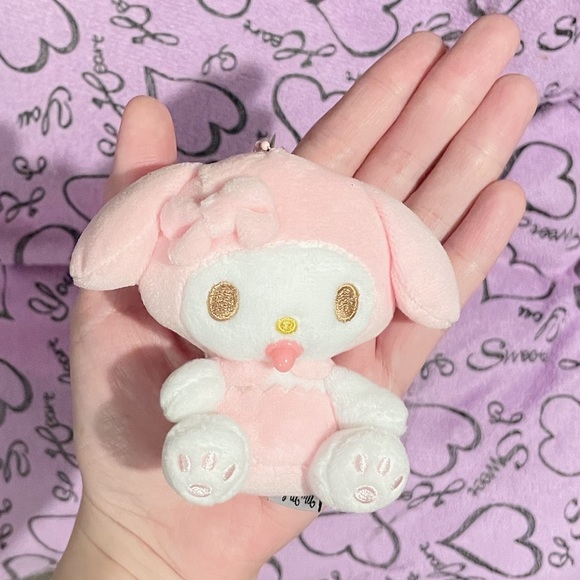 Sanrio x Miniso Baby My Melody Plush Keychain - Picture 10 of 10